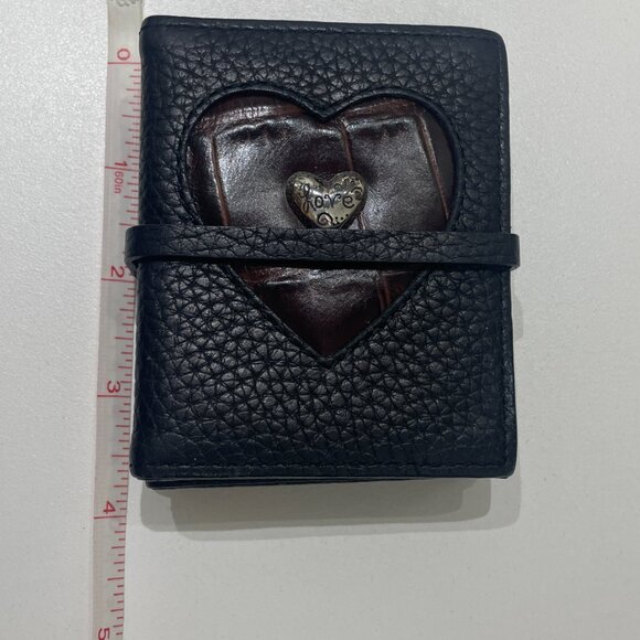 Brighton Vintage Mini Leather Accordion Wallet/Photo Album - Picture 4 of 5